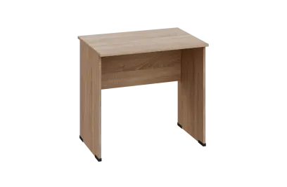 EPL 16 - 8 stůl kancelářský, dřevěná podnož, deska 18 mm, široký 800 mm, dub bardolino